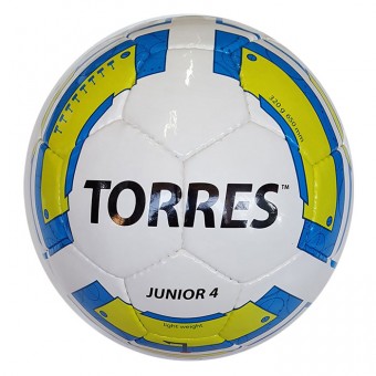 Мяч футбольный № 4 TORRES Junior-4 310-330гр PU