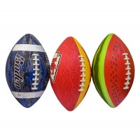Мяч для американского футбола,проф, вес 320 гр, длина 28 см, имитация шнуровки, PU G659