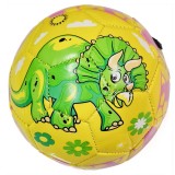 Мяч футбольный размер 2 PVC 2,5 мм 4 цвета 100 г 139034