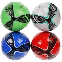 Мяч футбольный PVC размер 5 300 г 4 цвета ZQ05-16 /805-7