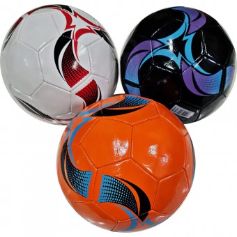Мяч футбольный PVC размер 5 280 г Арт.25493-3A (138959)