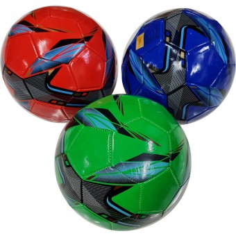 Мяч футбольный клубный цветной (ламинир ассорти) Р