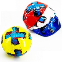 Мяч футбольный размер 5 PVC 1,6 мм 4 цвета 280 г (25493-14)