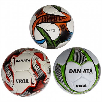 Мяч футбольный Danata VEGA (пресскожа) нов приход сниж цены