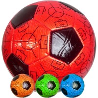 Мяч футбольный "Meik" PVC 2.6, 320 гр, машинная сшивка 33387-1-4
