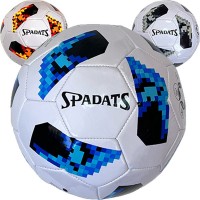 Мяч футбольный "Пиксель", 3-слоя PU, 3.6, 450 гр, машинная сшивка 39997,39998,39999