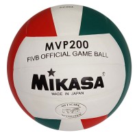 Мяч волейбольный "MIKASA V320W", р.5, синт.кожа (микрофибра), 18 пан., оф. парам. FIVB,клееный, бут.кам, желто-синий