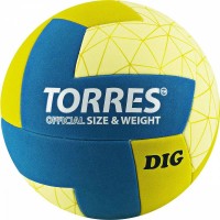 Мяч волейбольный TORRES DIG синт кожа (ТПЕ) V22145
