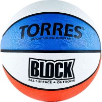 Мяч баскетбольный № 7 TORRES "Block"