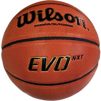 Мяч баскетбольный Wilson EVO №7, вес 565-620гр, 8 панелей, композит кожа WE-2