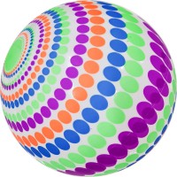 Мяч пластизоль 23 см 4 цвета CQ-5
