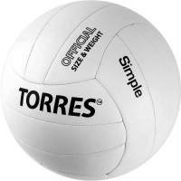 Мяч волейбольный TORRES Simpler (белый) V32105