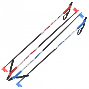 Палки лыжные 110 см (стеклопластик)