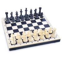 Доска шахматная Айвенго (дерево+пластик40/40 см) Владимир Большая