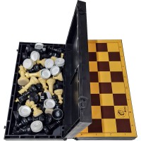 Игра 2 в 1 (Шахматы + шашки) доска пластик 03-036