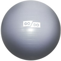 Мяч д/фитнеса 75 см (цв. ассорти) "Anti-burst" в коробке GO-DO