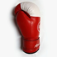 Перчатки бокс"Attack" кожа(8;10;12;14ун)
