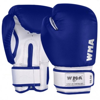 Перчатки бокс (8.10.12) "WBG"-261 ПУ