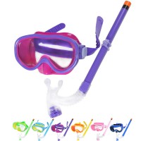 Набор для плавания детский маска+трубка (ПВХ) Е33114